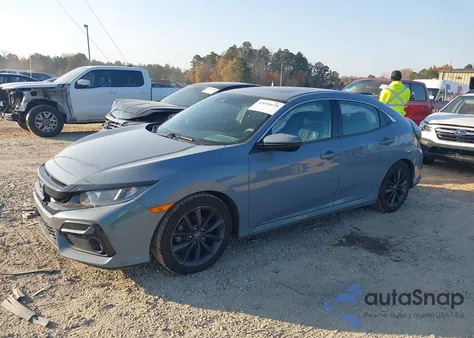 2020 Honda Civic Ex из США, поврежденный, VIN SHHFK7H6XLU207277